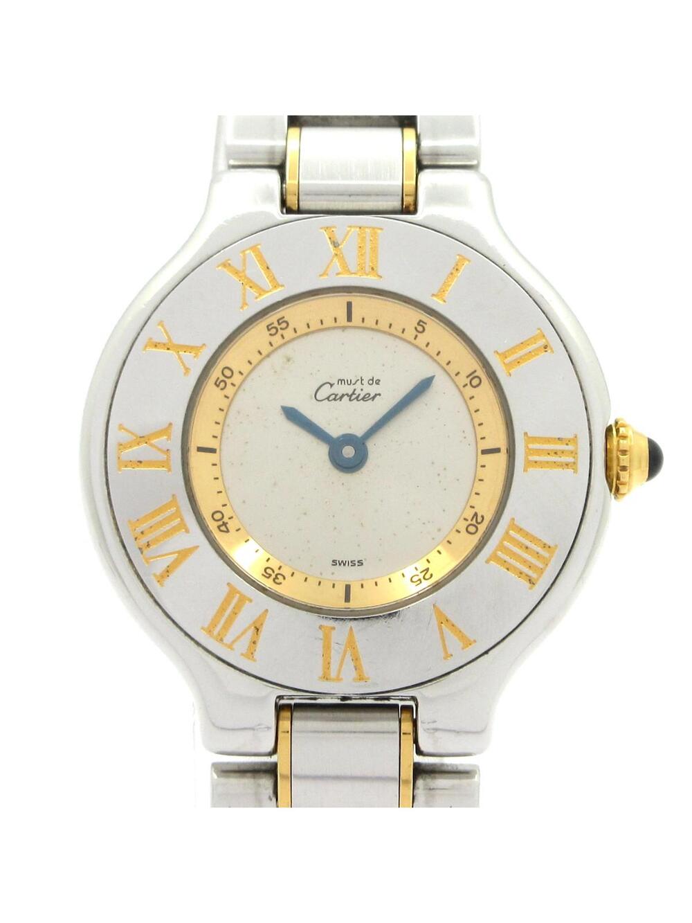Cartier Mast 21 Sm 1*********** Silver #373910C13B